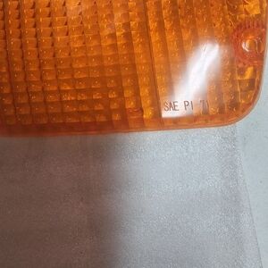 Vintage new set of 1972 Datsun truck front turn signal lenses